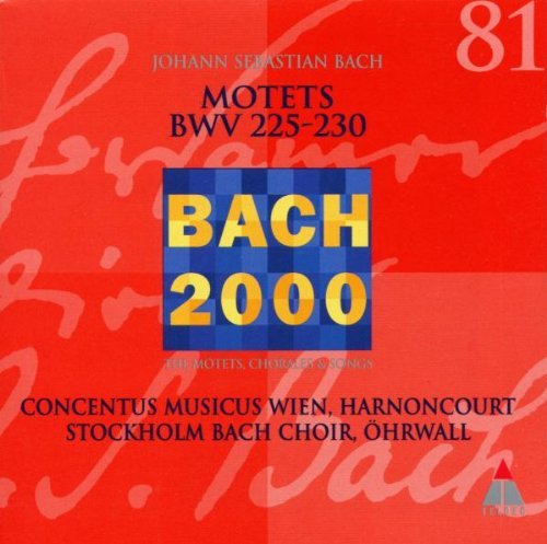 J.S. Bach/Mot Bwv 225-230@Harnoncourt/Concentus Musicus