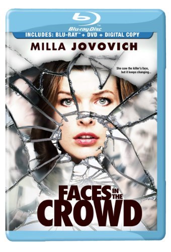 Faces In The Crowd Jovovich Mcmahon Blu Ray Ws R Incl. DVD Dc 