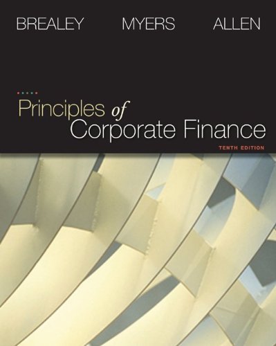 Richard Brealey Principles Of Corporate Finance + S&p Market Insig 