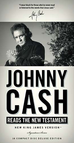 Johnny Cash/Johnny Cash Reads The New Testament-Nkjv-Deluxe Si