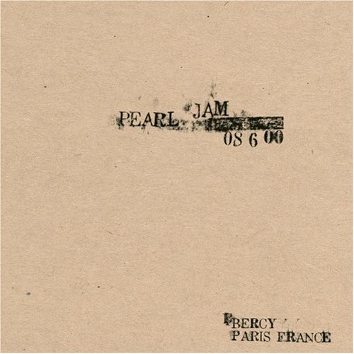 Pearl Jam/Paris France@6/8/00@2 Cd Set