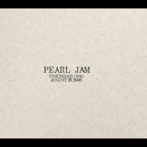 Pearl Jam/Cincinnati No. 37@8/20/00