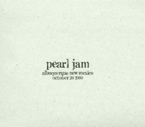 Pearl Jam/Albuquerque No. 60@10/20/00