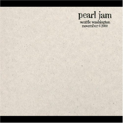 Pearl Jam/Seattle No.72@11/6/00@3 Cd Set
