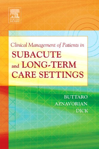 Terry Mahan Buttaro Clinical Management Of Patients In Subacute And Lo 