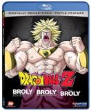 Broly Triple Feature Dragon Ball Z Blu Ray Ws Tvpg 