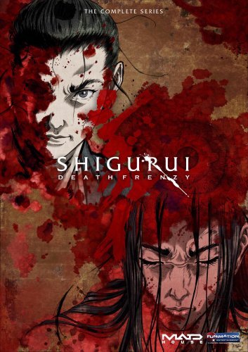Shigurui Death Frenzy Complete Series Box Set Tvma 2 DVD 