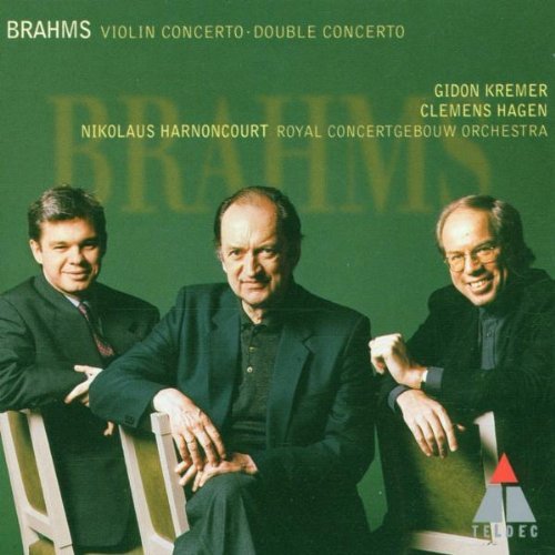 J. Brahms/Con Vn/Con Dbl@Kremer (Vn)/Hagen (Vc)@Harnoncourt/Royal Concertgebou