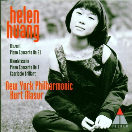 Mozart/Mendelssohn/Con Pno 21/Con Pno 1/Cap@Huang*helen (Pno)@Masur/New York Po