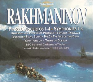 S. Rachmaninoff Con Pno 1 4 Sym 1 3 Lill*john (pno) Otaka Bbc Natl Orch 
