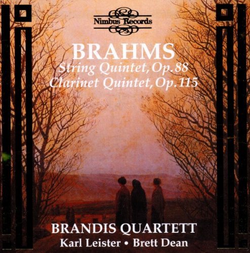 Johannes Brahms/String Quintet 1/Quintet Clari@Leister (Cl)/Dean (Va)@Brandis Qt