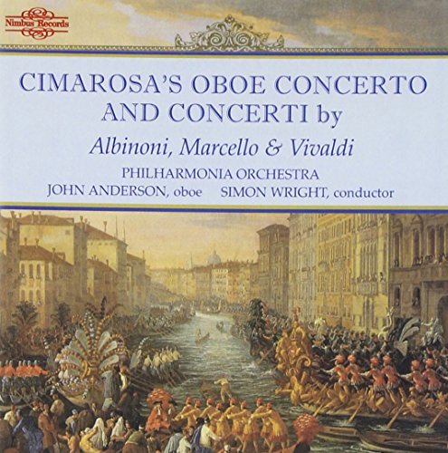 Albinoni Marcello Vivaldi Concerto Oboe 3 6 Concerto Obo Anderson*john (ob) Wright Po 