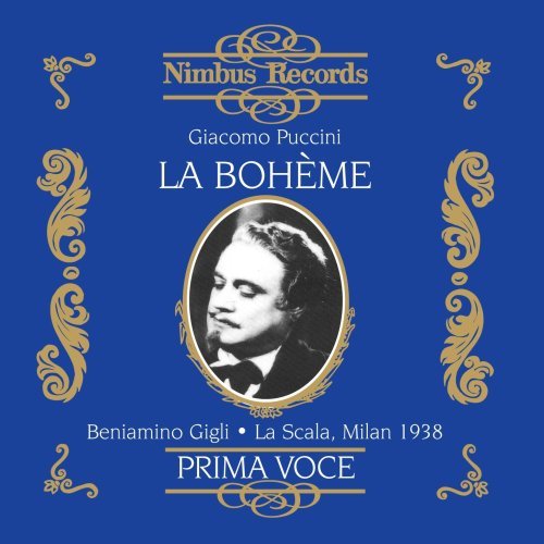 Giacomo Puccini La Boheme Gigli Albanese Poli Menotti + Berrettoni Scala Orch & Chorus 