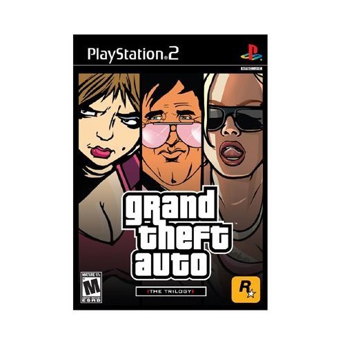 Ps2 Grand Theft Auto Trilogy Take 2 Interactive M 