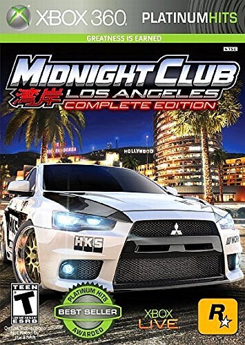 Xbox 360 Midnight Club La Complete Edition 
