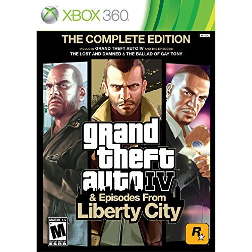 Xbox 360 Grand Theft Auto 4 Complete Take 2 Interactive M 