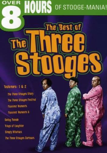 Best Of The Three Stooges/Vol. 1-2@Clr@Nr/2 Dvd