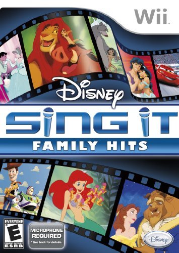 Wii Disney Sing It Family Hits 