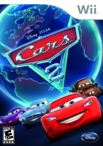 Wii Disney Pixar Cars 2 Disney Interactive Distri E10+ 