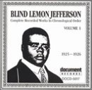 Blind Lemon Jefferson/Vol. 1-(1925-26)