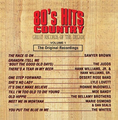 Great Records Of The Decade 80's Hits Country No. 1 CD R Great Records Of The Decade 