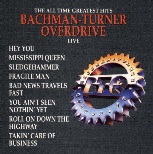 Bachman Turner Overdrive Greatest Hits Live CD R 