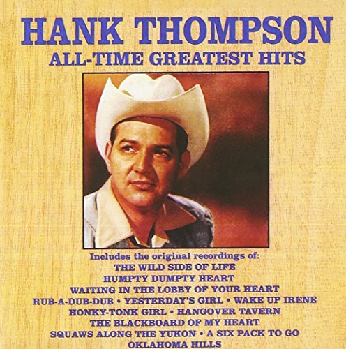 Hank Thompson Vol. 1 All Time Greatest Hits CD R 