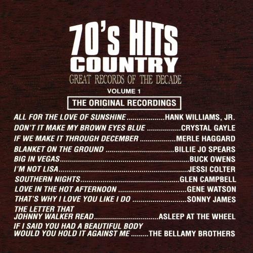 Great Records Of The Decade 70's Hits Country No. 1 CD R Great Records Of The Decade 