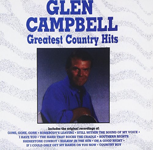 Glen Campbell Greatest Country Hits CD R 