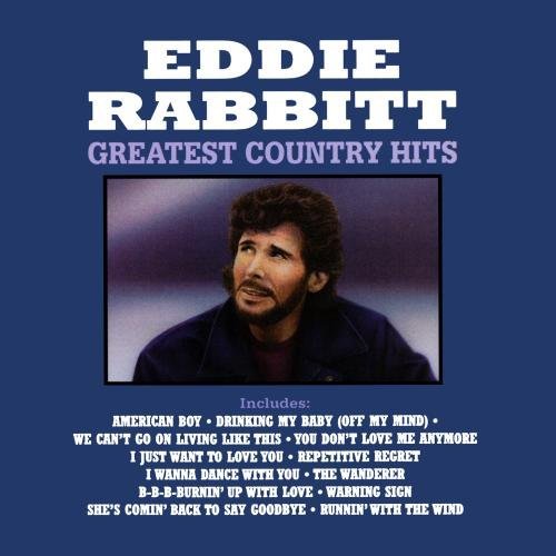 Eddie Rabbitt Greatest Country Hits CD R 