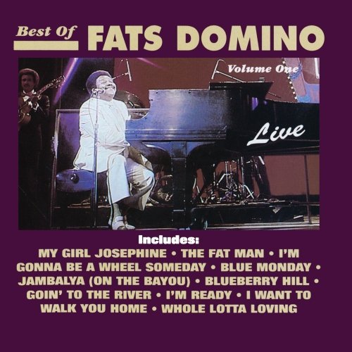 Fats Domino Vol. 1 Best Of Live Fats Domin CD R 
