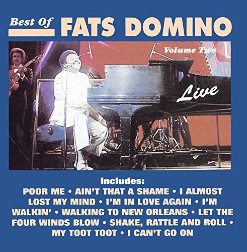 Fats Domino Vol. 2 Best Of Live Fats Domin CD R 