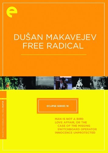 Dusan Makavejev Free Radical B/Man Is Not A Bird/Innocence Un@Pg/3 Dvd/Criterion Collection