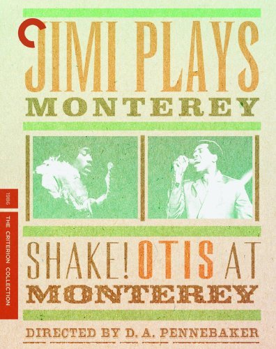 Jimmi & Otis Redding Hendrix Jimi Plays Monterey & Shake! O Blu Ray Criterion Collection 