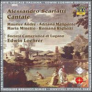 A. Scarlatti/Cantatas@Maliponte/Righetti/Minetto@Loehrer/Chbr Society Of Lugano