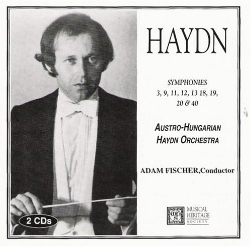 Haydn J. Sym 3 9 11 12 13 18 19 20 & 40 
