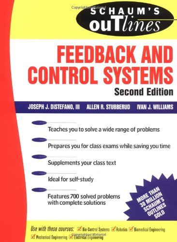 Distefano Joseph J. Iii Schaum's Outline Of Feedback And Control Systems 0 Edition; 
