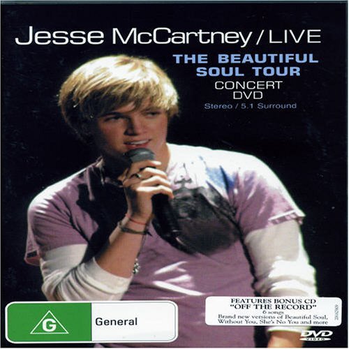 Jesse McCartney/Beautiful Soul Concert@Import-Aus@Incl. Bonus Cd