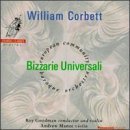 Roy & Andrew Manze Goodman/William Corbett-Bizzarie Unive
