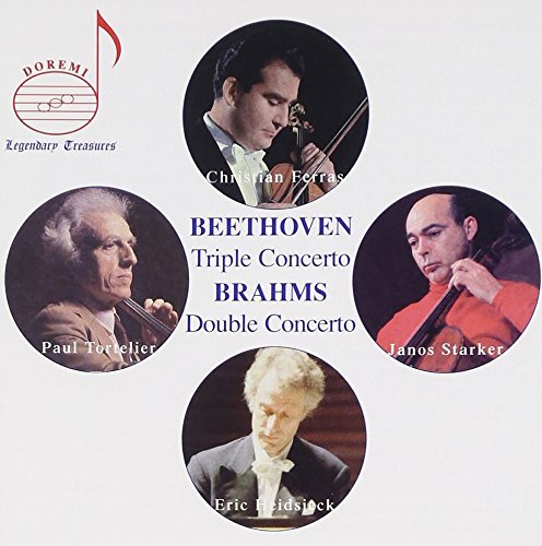 L.V. Beethoven/Triple Concerto@Ferras (Vn)/Tortelier (Cl)