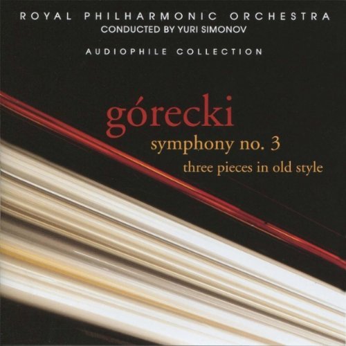 H. Gorecki/Symphony No. 3/Three Pieces@Simonov: Cnd/Rpo