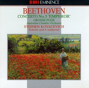 L.V. Beethoven/Ct Pno 5/Grosse Fugue@Kovacevich*stephen (Vln)@Kovacevich/Australian Chbr Orc