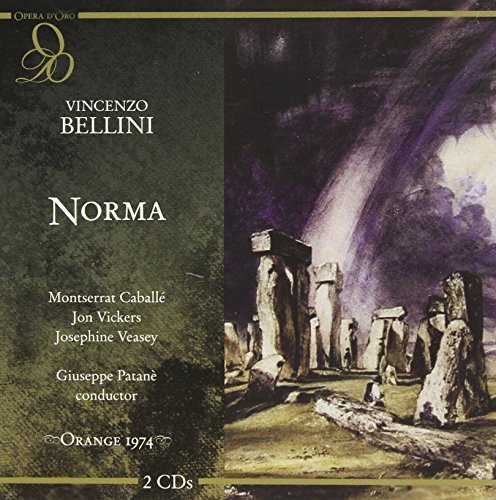 V. Bellini Norma Caballe Vickers Veasey Ferrin Patane Royal Torino Orch & Cho 