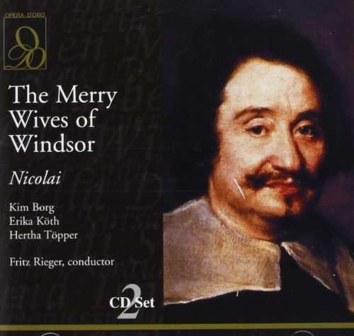 O. Nicolai/Merry Wives Of Windsor (Sl)@Borg/Topper/Koth@Rieger/Bavarian Rso & Chorus