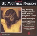 J.S. Bach/St. Matthew Passion@Ameling/Haefliger/Mcdaniel/&@Somary/English Co