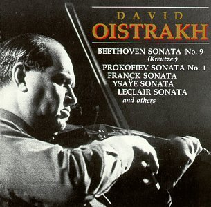 Oistrakh Beethoven Kreutze Oistrakh In Recital 