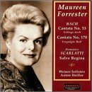 Maureen Forrester Sings Bach Scarlatti Forrester (c Alt) Janigro & Heiller Various 