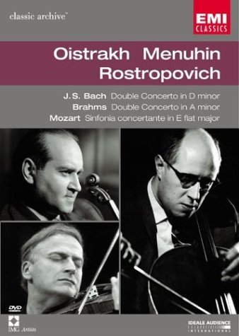 D. Oistrakh Bach Mozart Brahms Oistrakh (vn) 