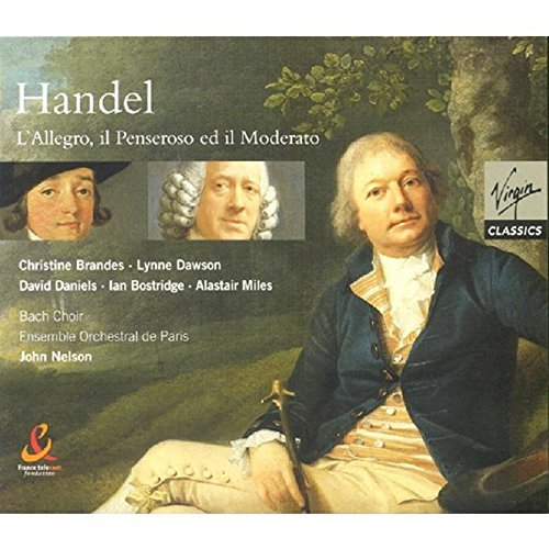 Bostridge/Daniels/Handel: L'Allegro@Brandes/Dawson/Daniels/Miles/&@Nelson/Ens Orch Paris & Bach C