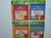 4 Sesame Street Books (sold As A Set Of 2 Packs Of 
